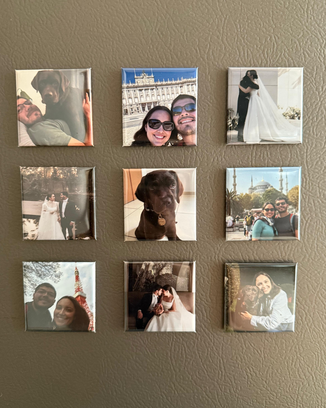 Set de 9 Imanes Personalizados